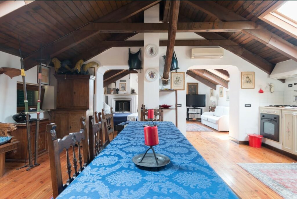 Internal dining area